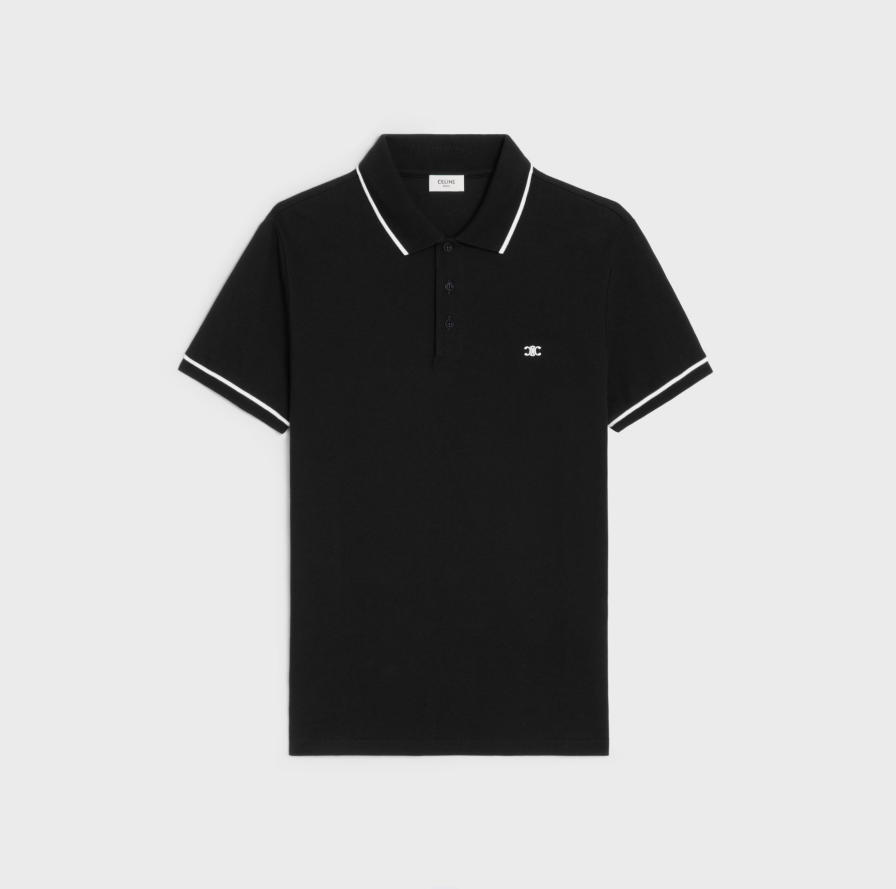 P289 双C刺绣Polo黑色