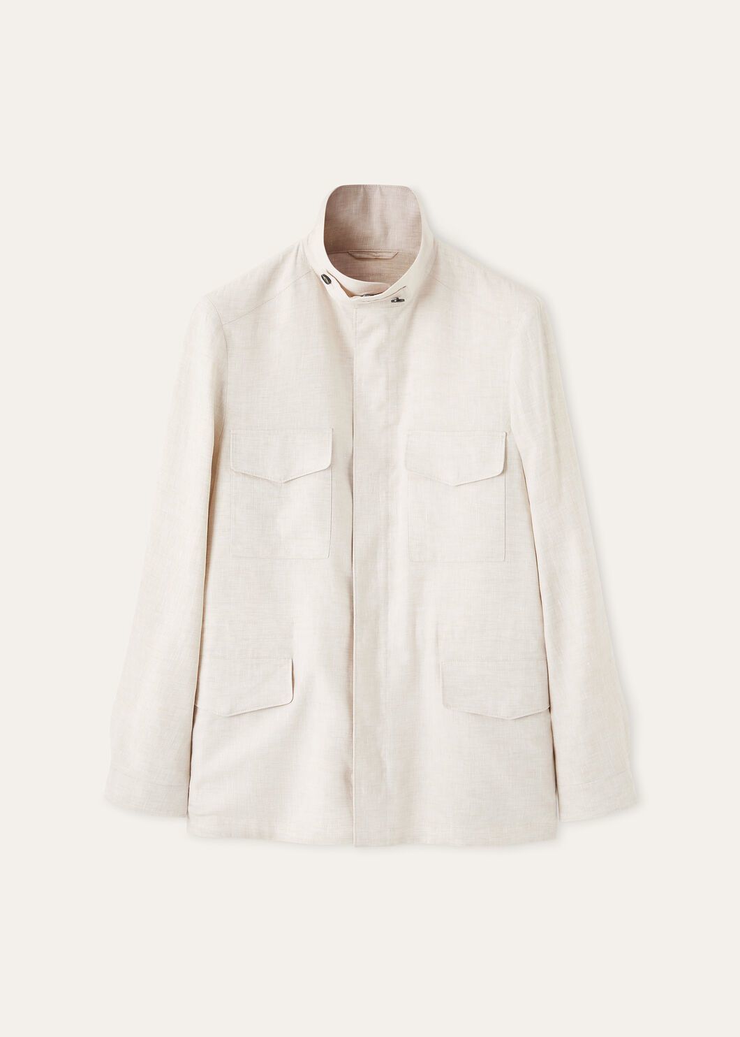 P1299 Linen solid color jacket