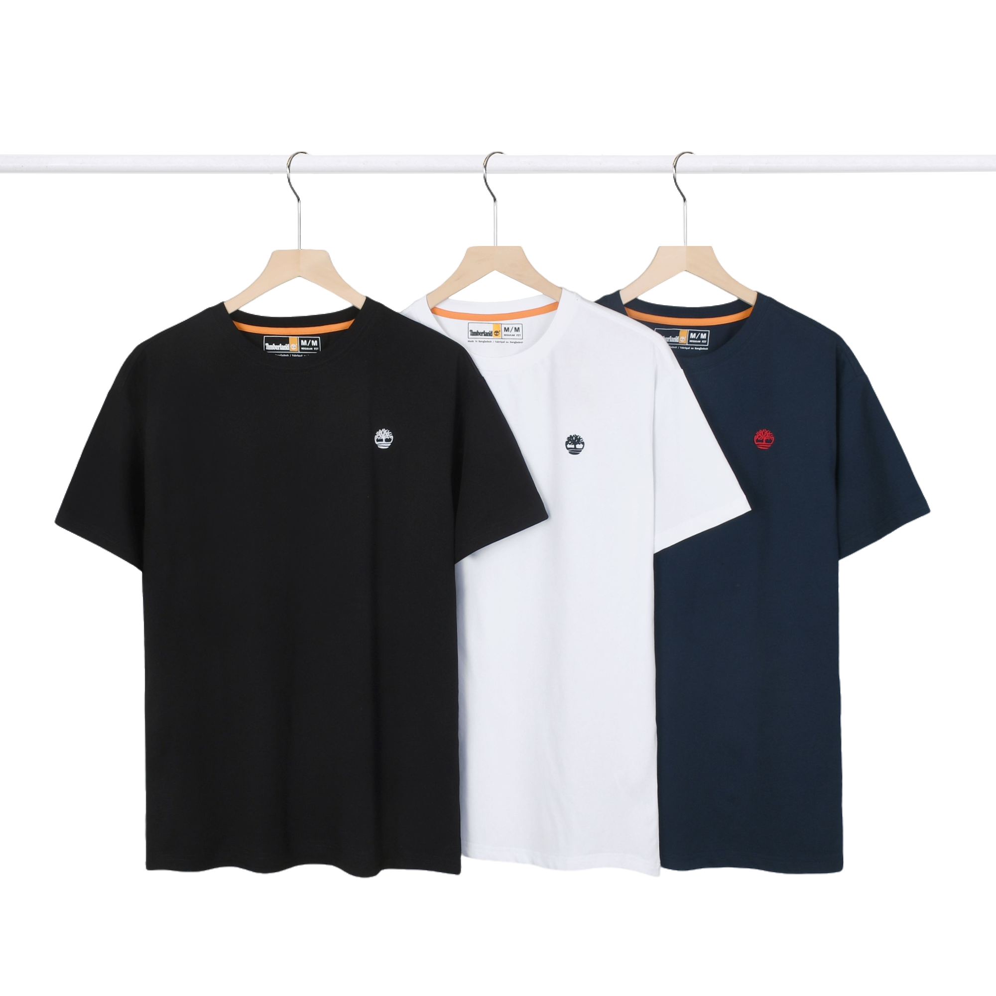 2663 Timberland Small-Logo Embroidered T-Shirt