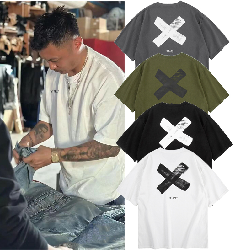 1903 WTAPS Cotton T-Shirt - Army Green / Grey / White / Black, S-XL