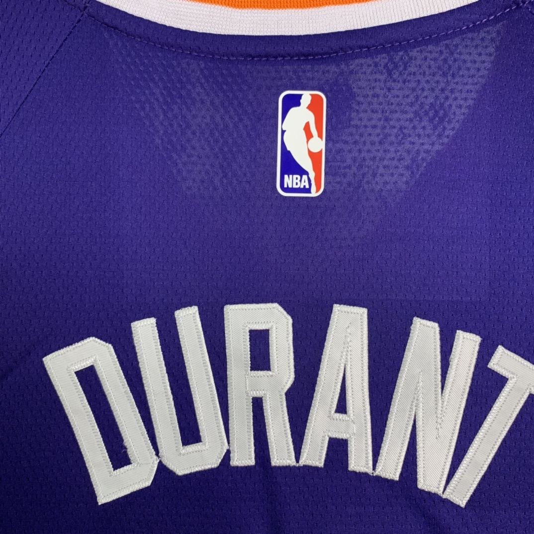 （款号S0035）挂拍图 独家新款 NIKE NBA凯文杜兰特35号球衣 太阳队新款立体字母复古杜兰特球衣字母和英文采用高品质密锈 领口采用圆领设计上身效果超级好 球迷可搭配情侣打球健身休闲均 · image 6