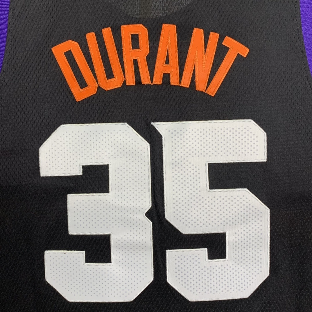 款号S35）挂拍图 MY独家上新  耐克×NBA太阳杜兰特35号复古球衣  菲尼克斯太阳 死神杜兰特35号球衣专柜zp一比一 NBA耐克nike篮球衣 球衣 超透气网眼面料 赶快入手字母和英 · image 7