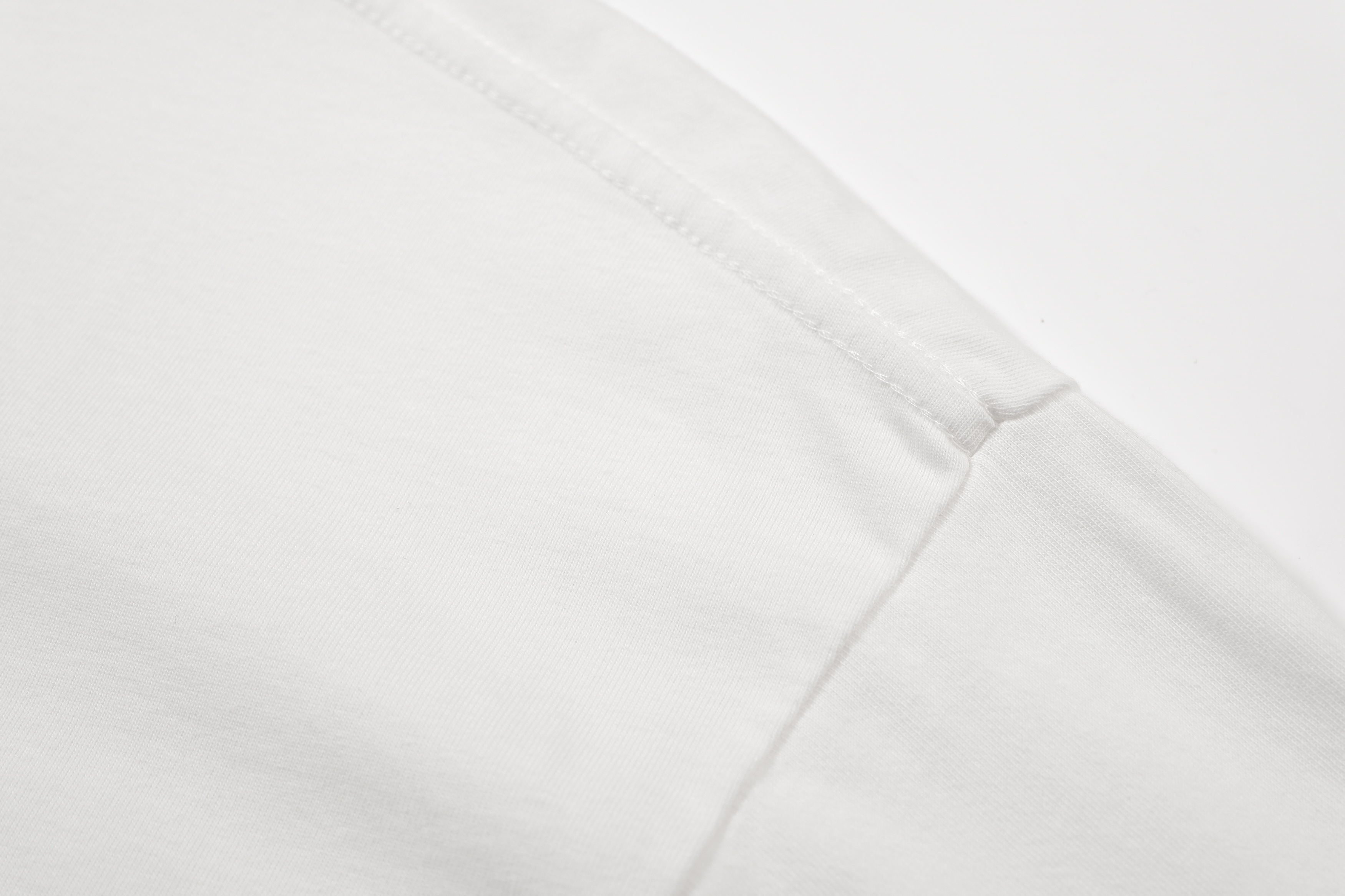 8010#032c ''CRUX'' OVERSIZED BOX-CUT 英文字母印花磨破短袖T恤 白色 S-XL · image 10