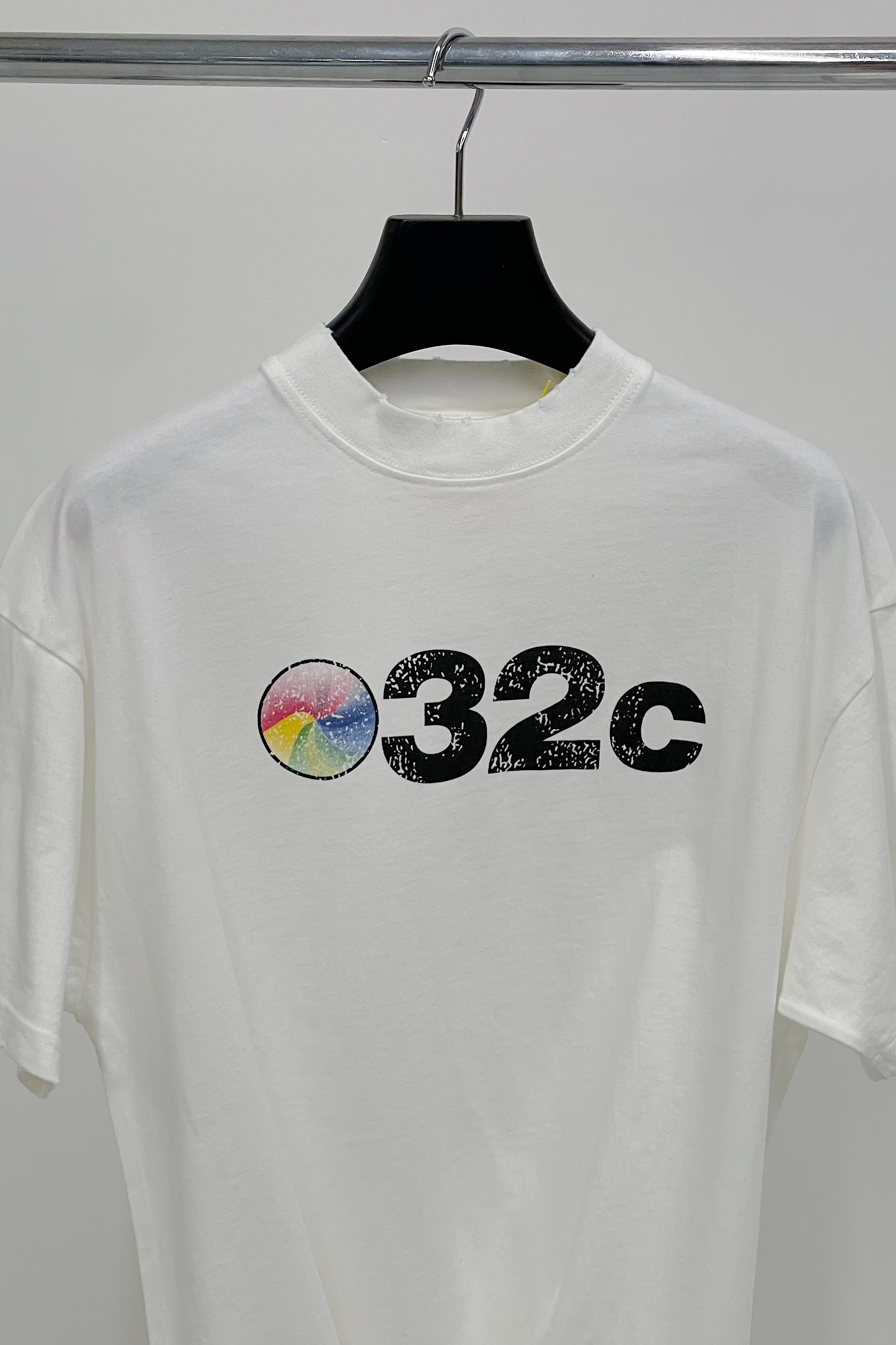 8011#032c LOGO英文字母印花短袖T恤 白色 S-XL · image 20