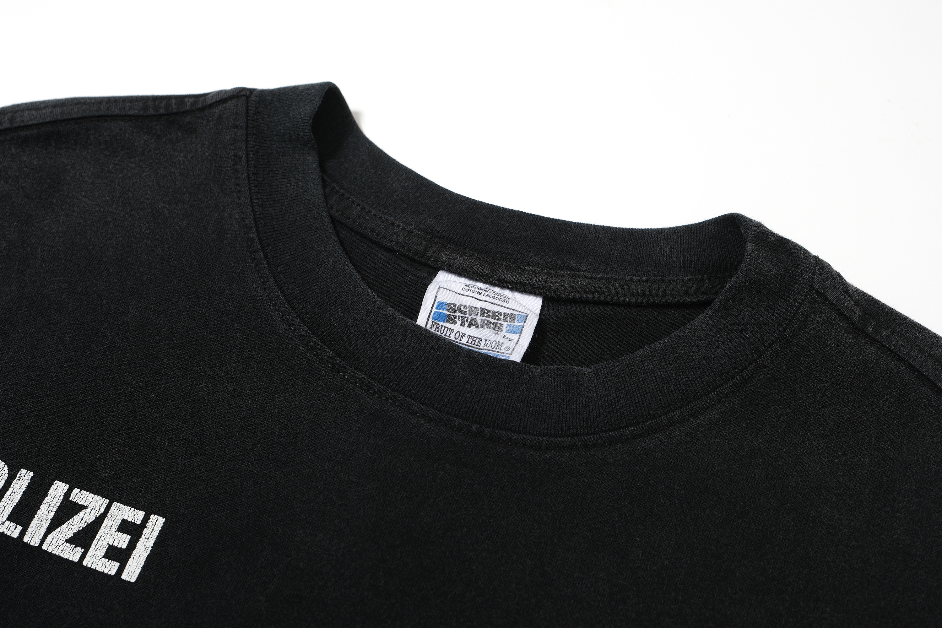 3402#Screen Star vintage Tee Kanye vintage复古短袖T恤 黑色 1码 2码 3码 4码 · image 14