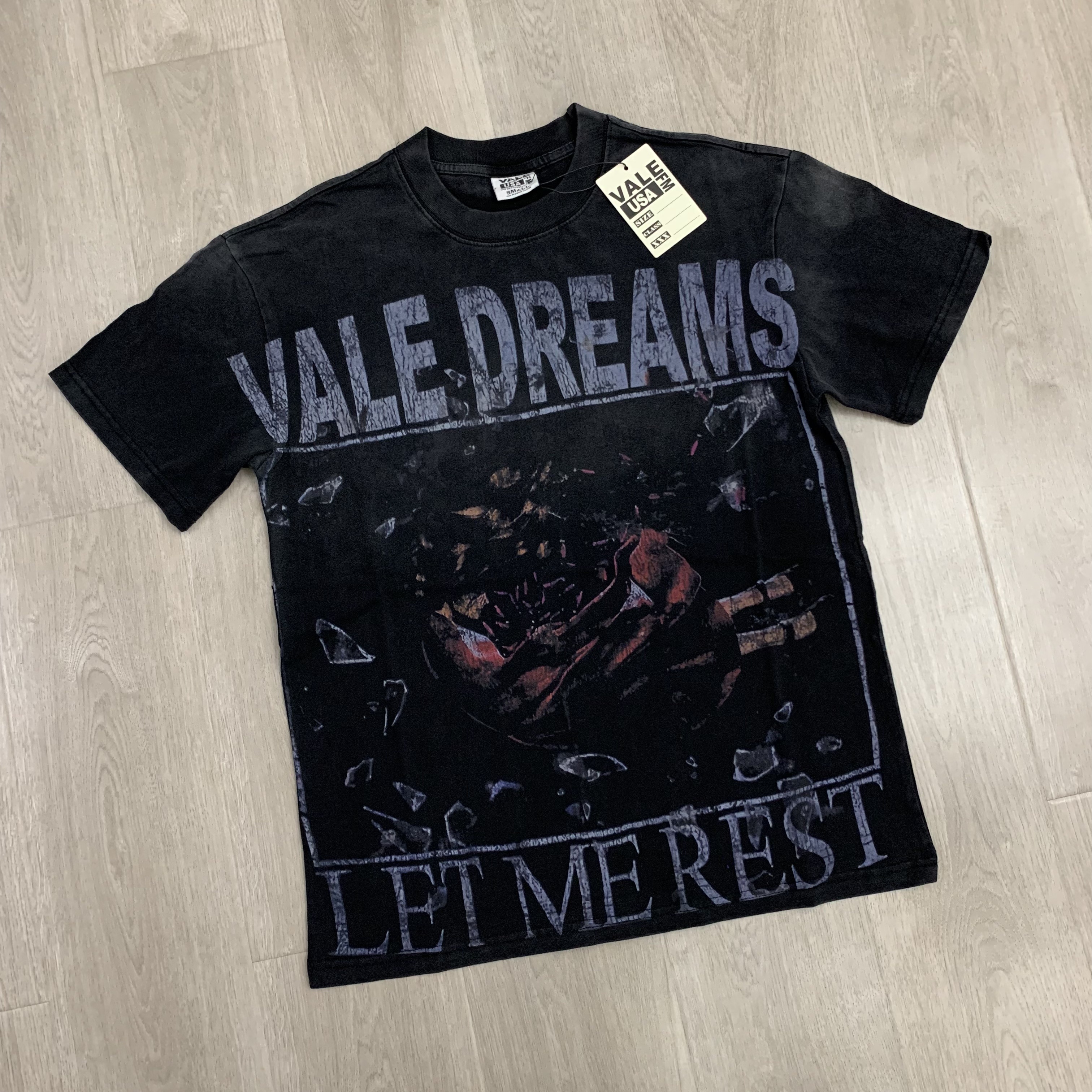 V527#  Vale Forever Valley Sport RED DRESS Vintage TEE街潮高品质纯棉短袖 · image 11