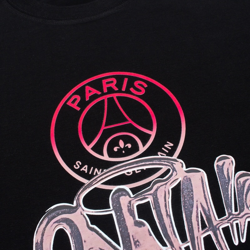 款号9561     PSG X SynaWorld字母印花短袖男Drill嘻哈夏季宽松休闲圆领T恤潮 · image 12