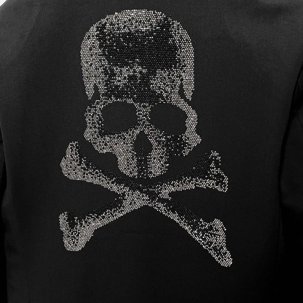 Philipp Plein/菲利普·普莱因  后幅骷髅头烫钻西服 码数:48.50.52.54.56.58 · image 10