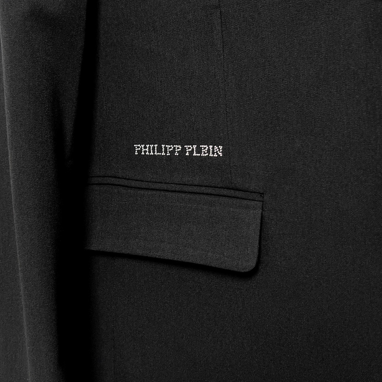 Philipp Plein/菲利普·普莱因  后幅骷髅头烫钻西服 码数:48.50.52.54.56.58 · image 12