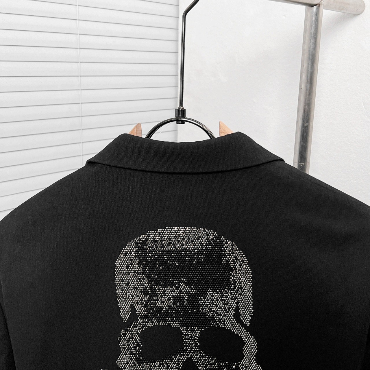 Philipp Plein/菲利普·普莱因  后幅骷髅头烫钻西服 码数:48.50.52.54.56.58 · image 14