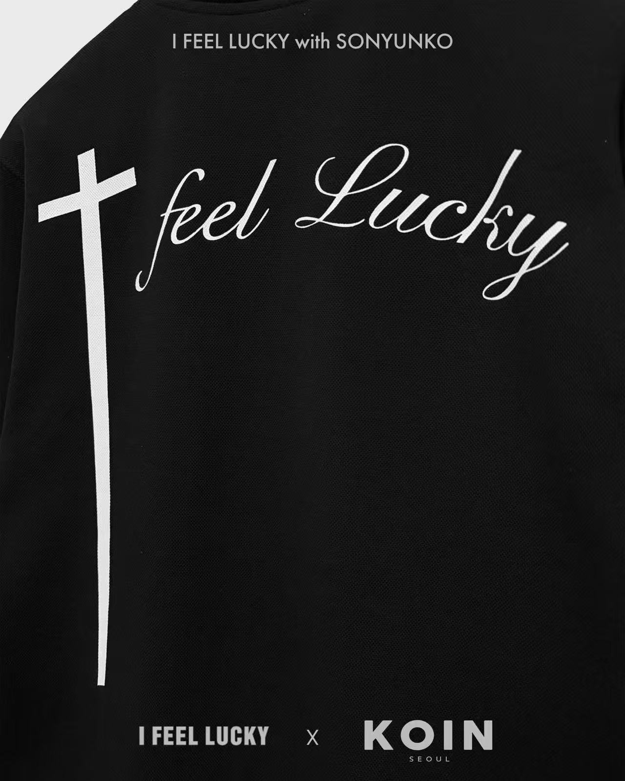 676-5#I FEEL LUCKY × KOIN联名战马马年限定Polo衫翻领休闲短袖男女 · image 9