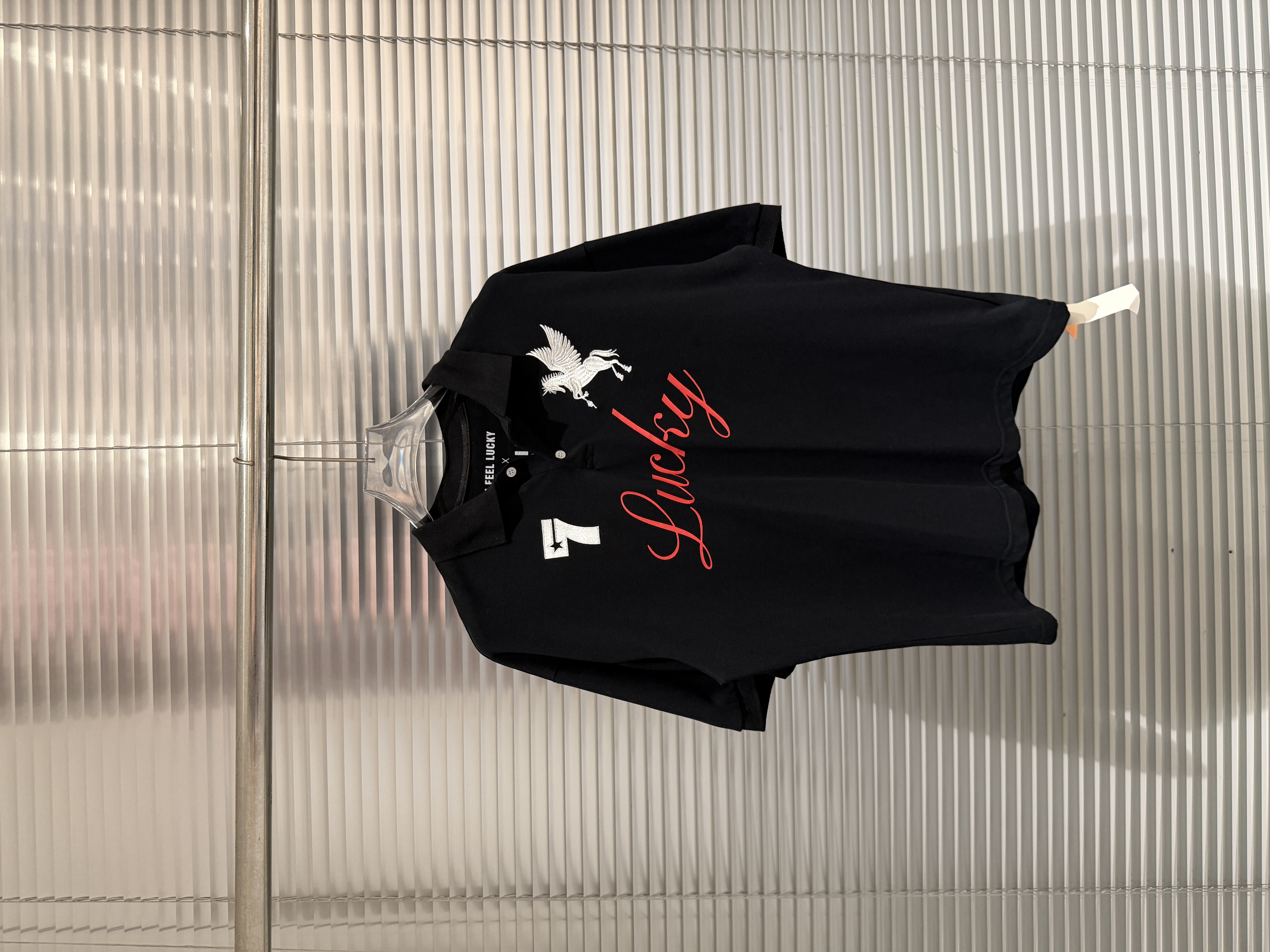 676-5#I FEEL LUCKY × KOIN联名战马马年限定Polo衫翻领休闲短袖男女 · image 15