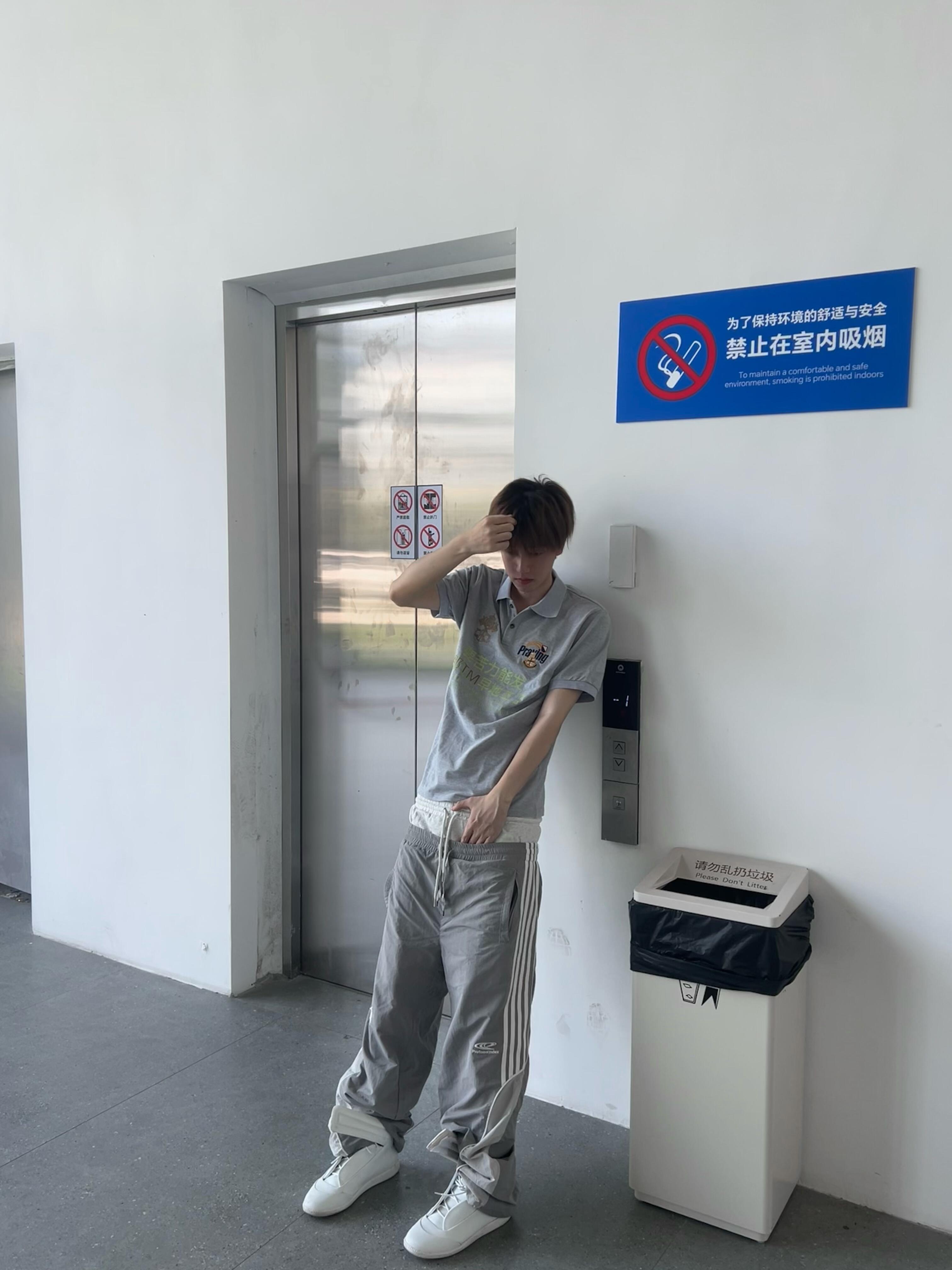 676-6# praying 苦力标语刺绣翻领Polo短袖中文趣味短款T恤y2k · image 21
