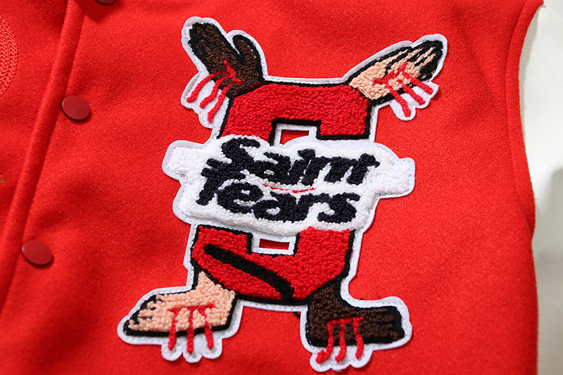 款号3021    詹姆斯同款Price Stadium Jacket重工全刺绣工艺棒球运动夹克外套 · image 12