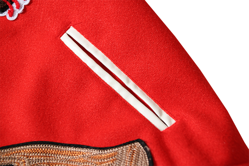 款号3021    詹姆斯同款Price Stadium Jacket重工全刺绣工艺棒球运动夹克外套 · image 13