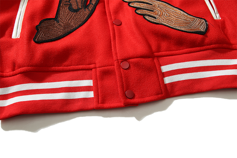 款号3021    詹姆斯同款Price Stadium Jacket重工全刺绣工艺棒球运动夹克外套 · image 24