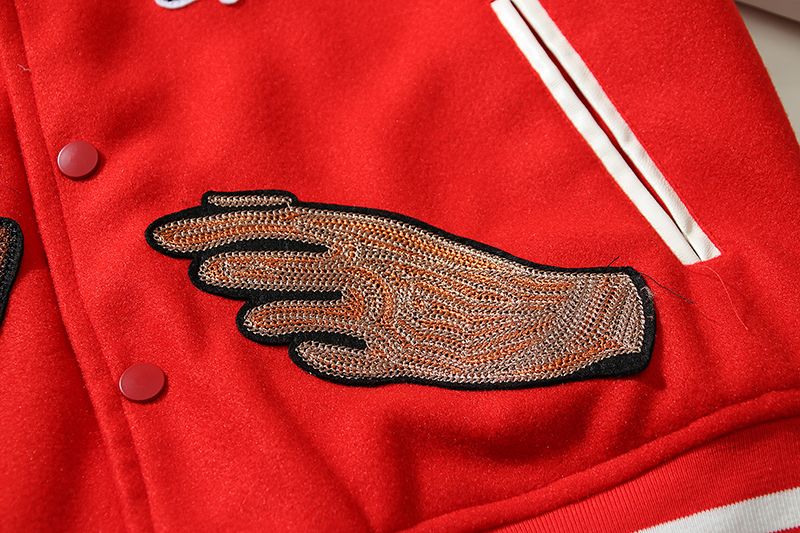 款号3021    詹姆斯同款Price Stadium Jacket重工全刺绣工艺棒球运动夹克外套 · image 26