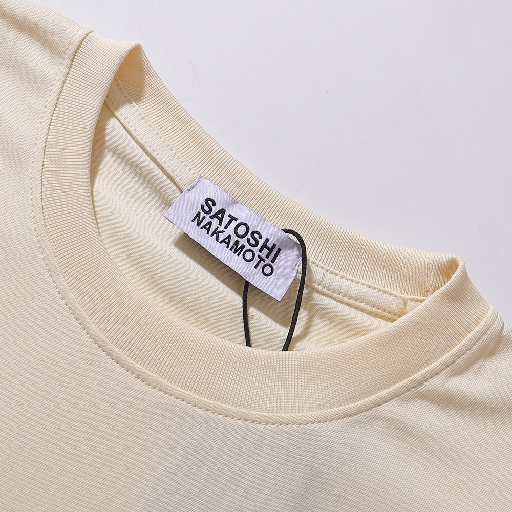 编号SN003，SATOSHI NAKAMOTO STUDDED LOGO TEE · image 10