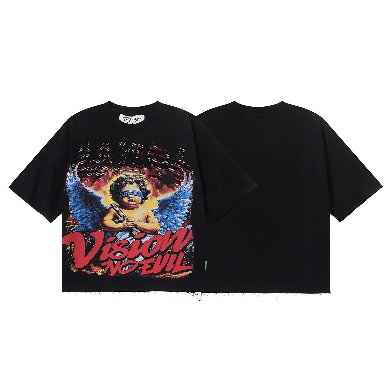 编号BK055，Bkys Saints Cropped Tee · cover