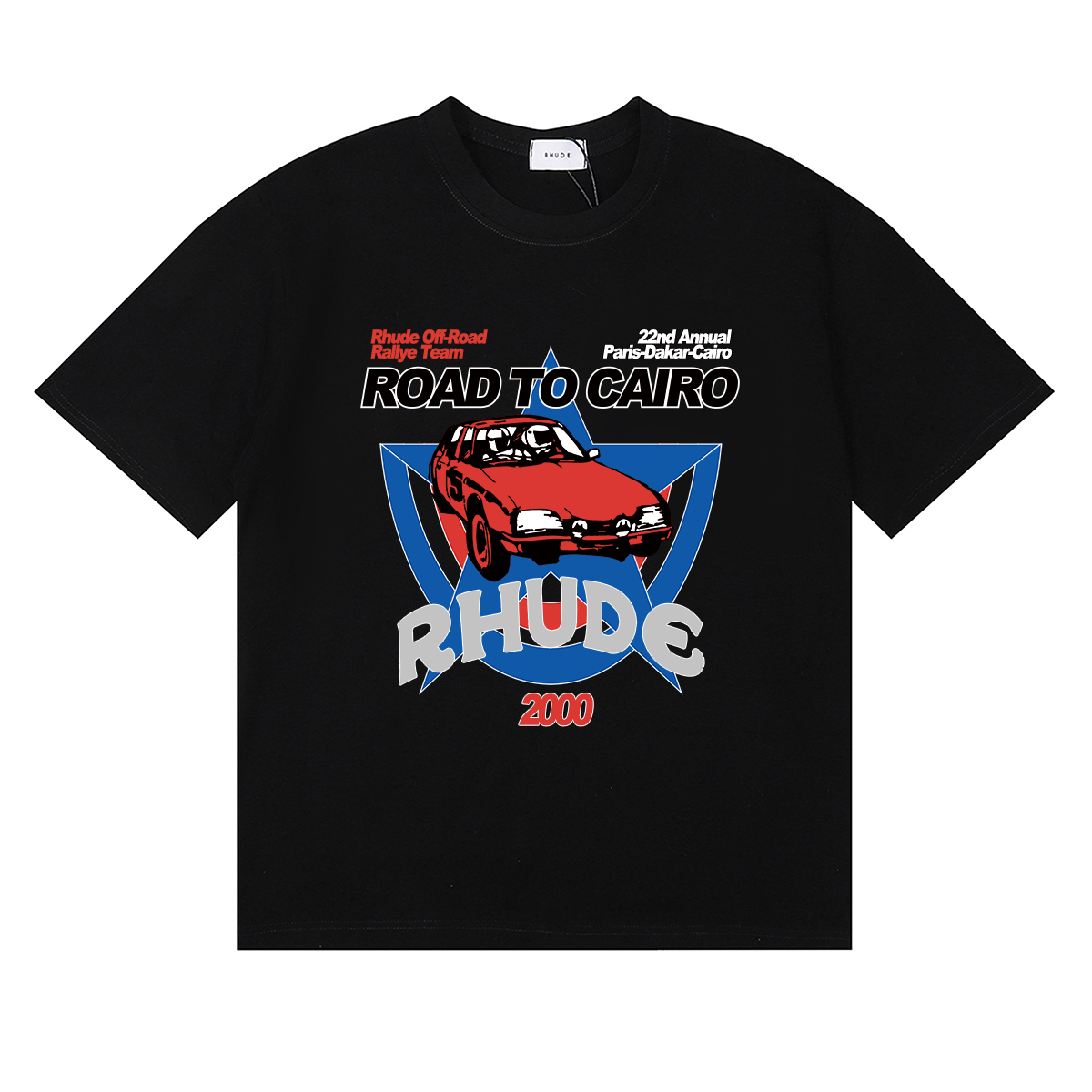 编号50216，Rhude Road To Cairo Printed Cotton T-Shirt · image 5