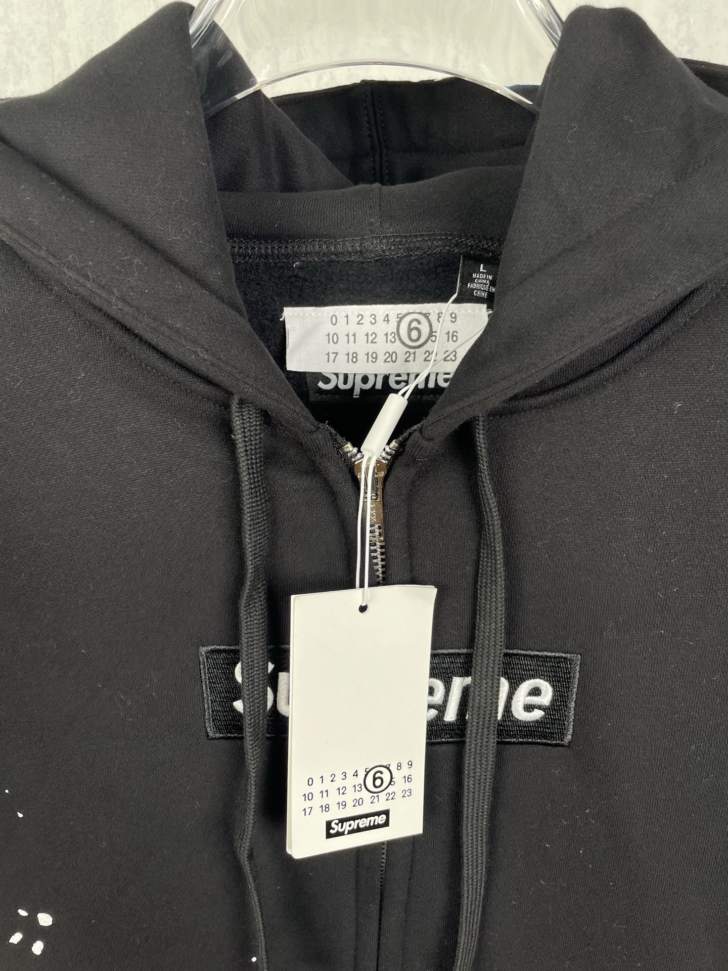LZY95   Supreme 联名泼墨BOX连帽外套- · image 7