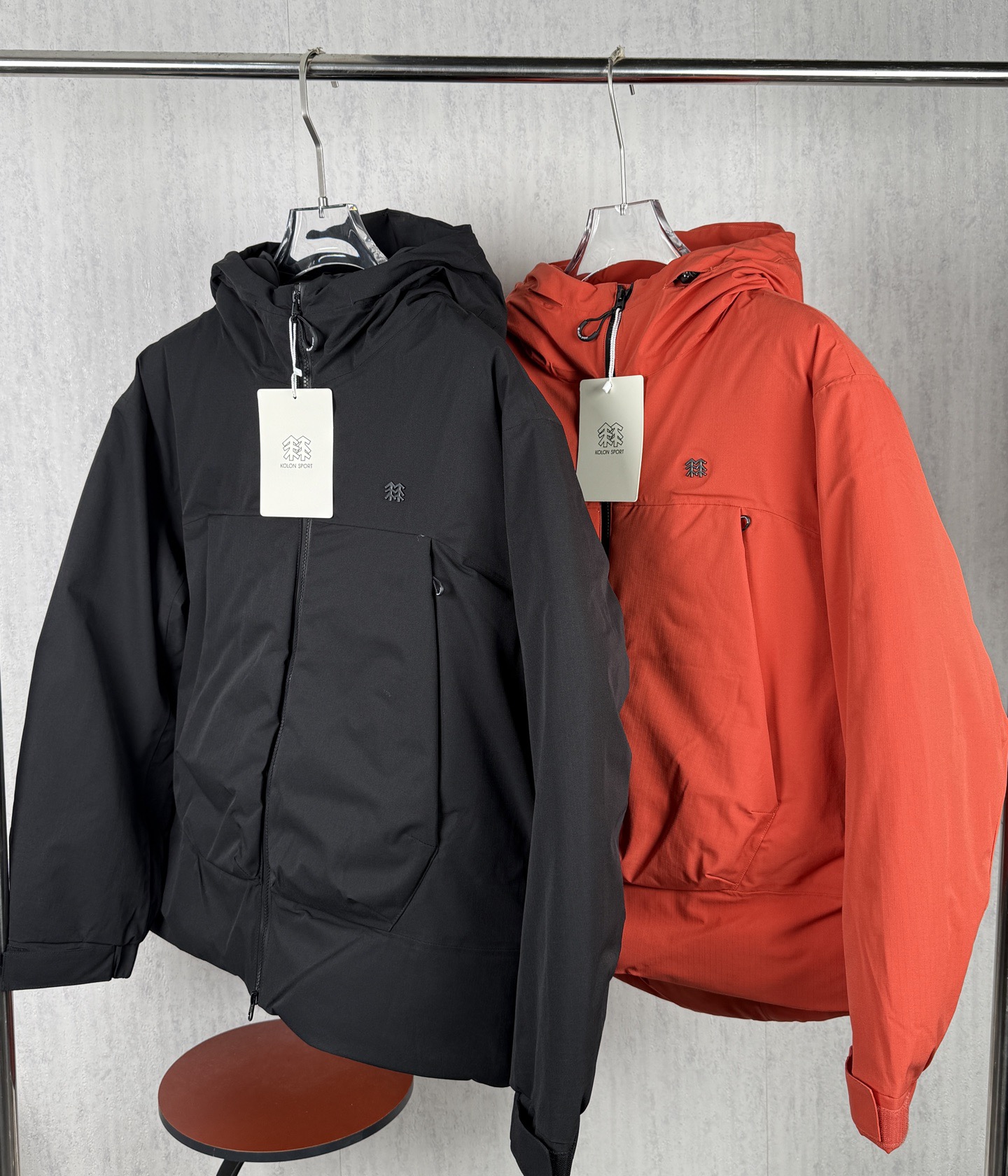 LZY160  可隆KOLON SPORT GTX 800蓬鹅绒硬壳羽绒服 · cover
