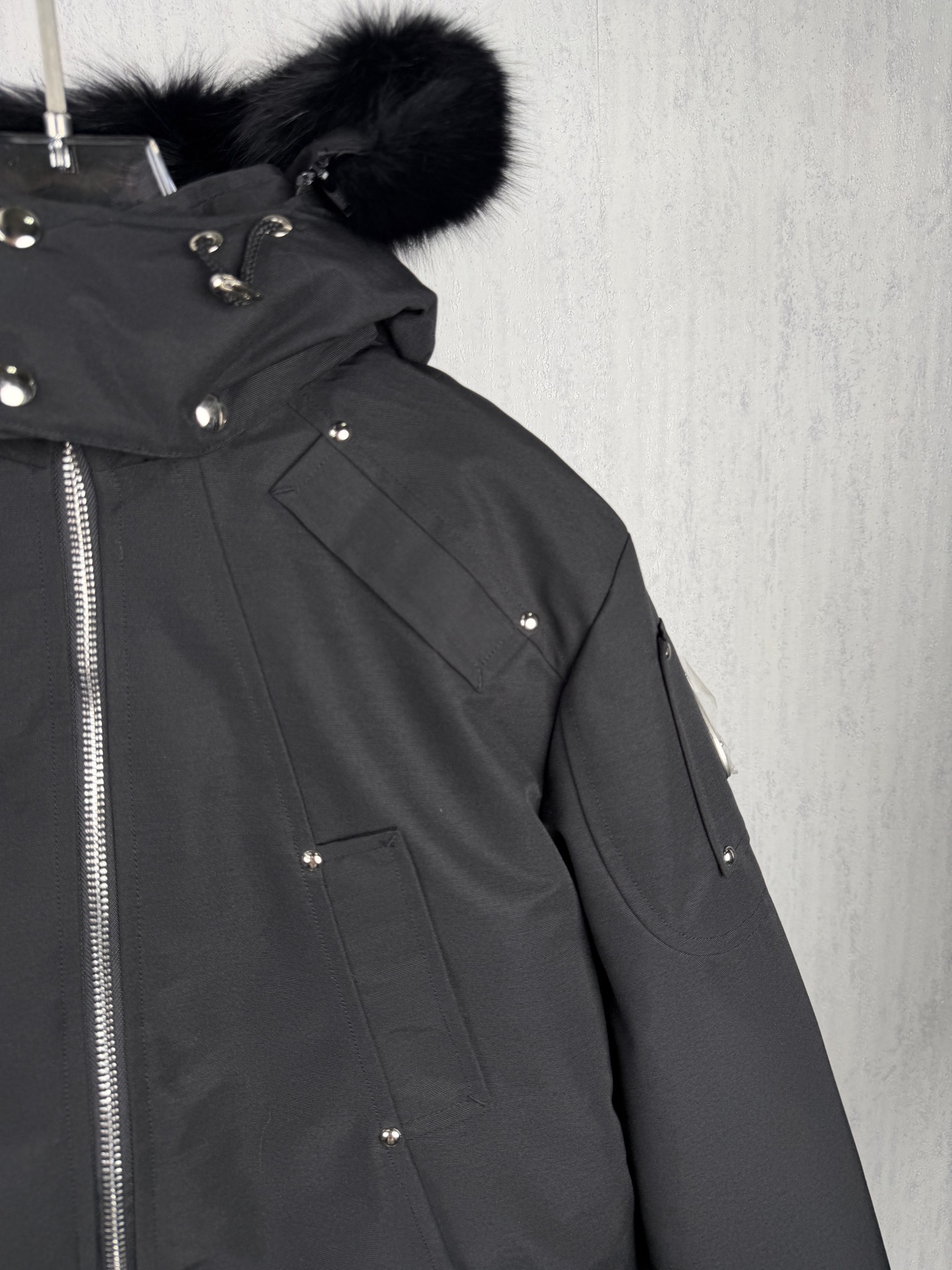 LZY177  moose knules 剪刀02款（银标银拉链）短款羽绒服 · image 9