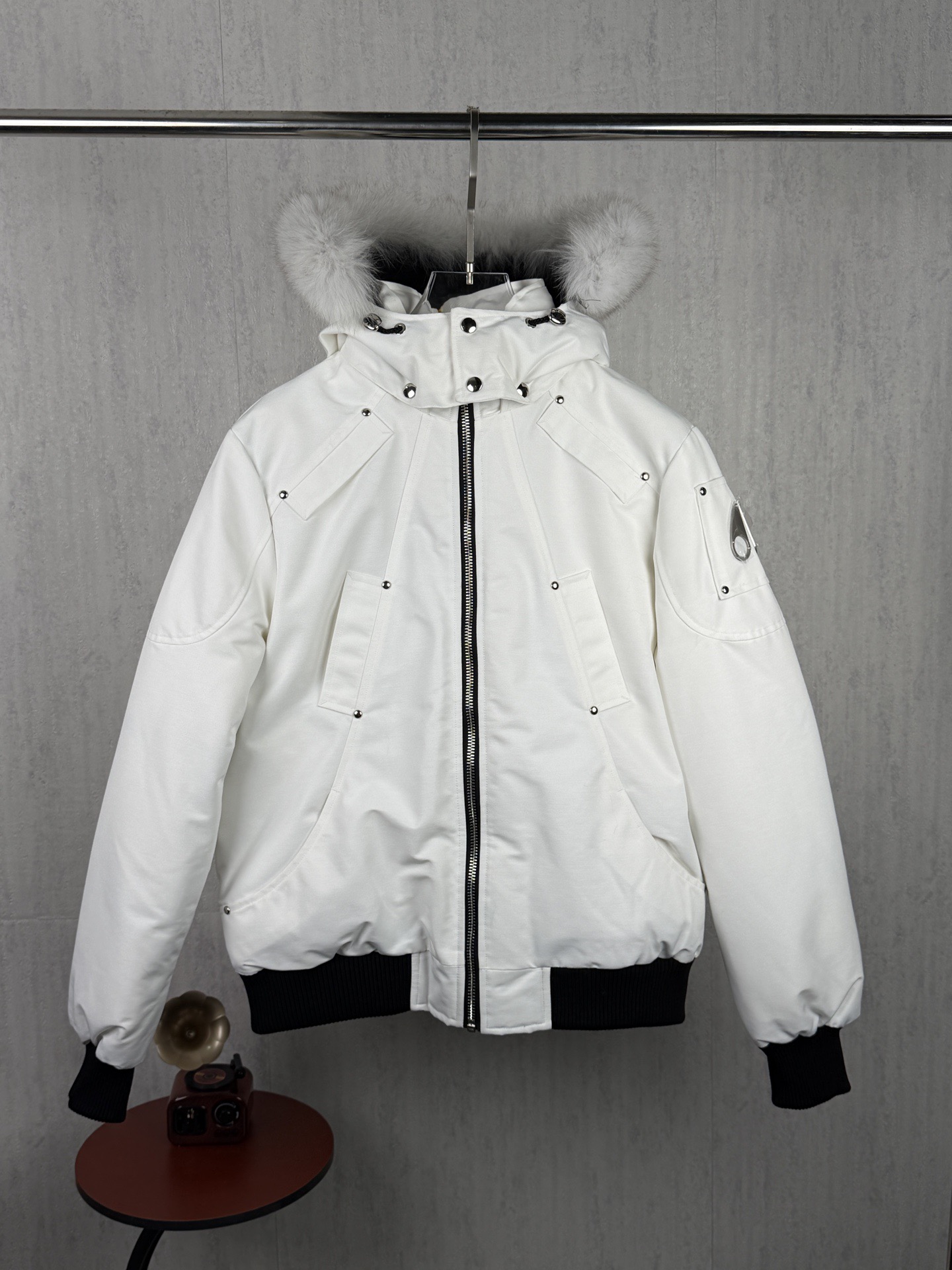LZY177  moose knules 剪刀02款（银标银拉链）短款羽绒服 · image 14