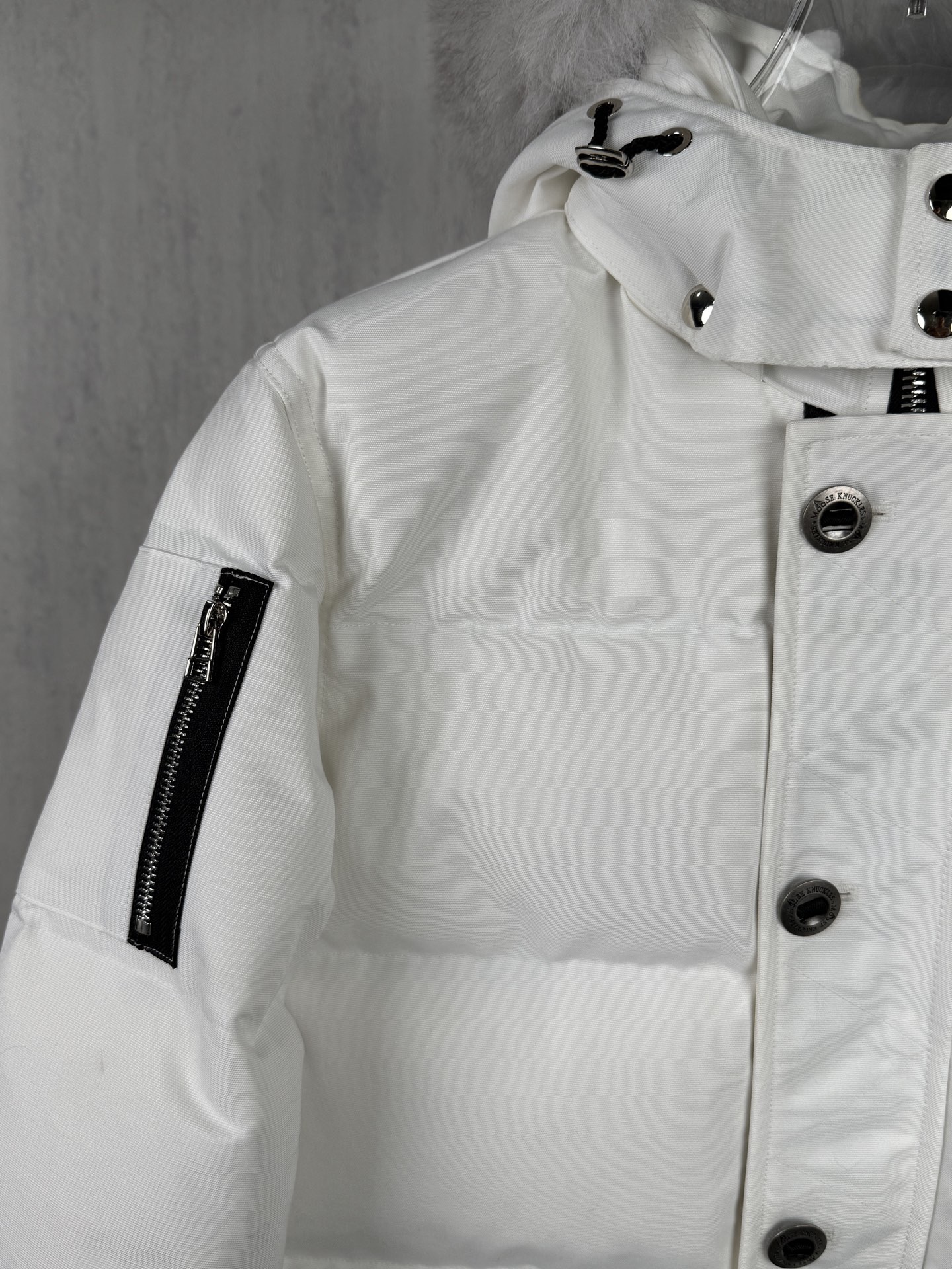 LZY178  moose knules 剪刀06款（银标银拉链）短款羽绒服 · image 10