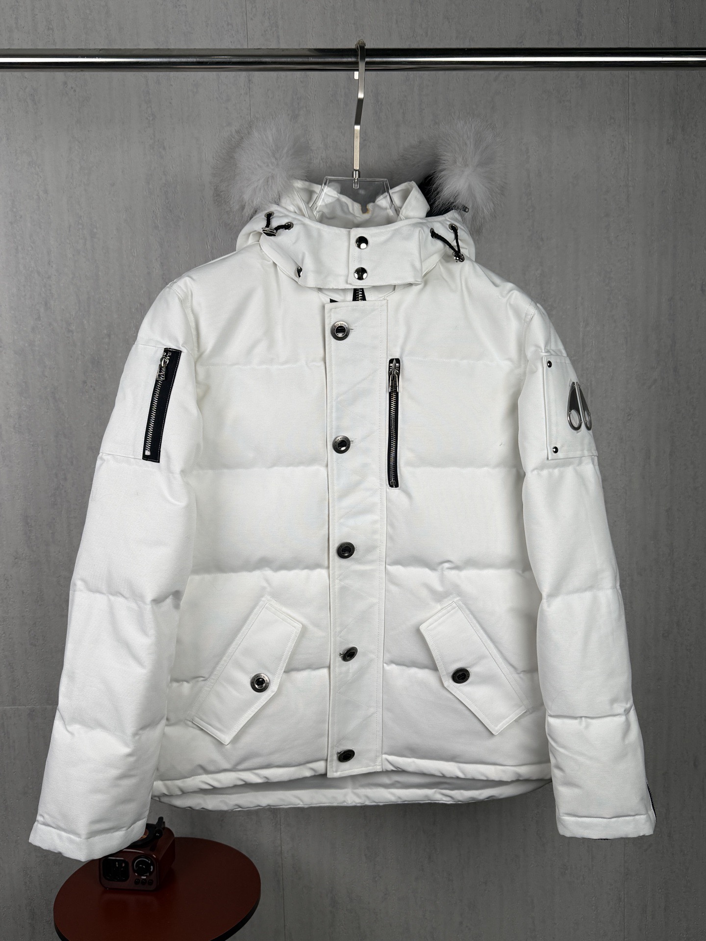 LZY178  moose knules 剪刀06款（银标银拉链）短款羽绒服 · image 12