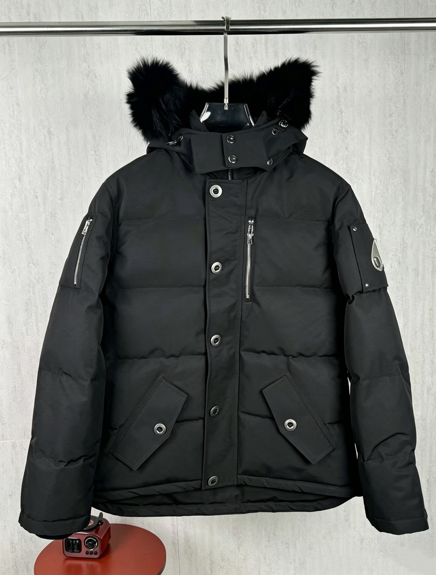 LZY178  moose knules 剪刀06款（银标银拉链）短款羽绒服 · image 14