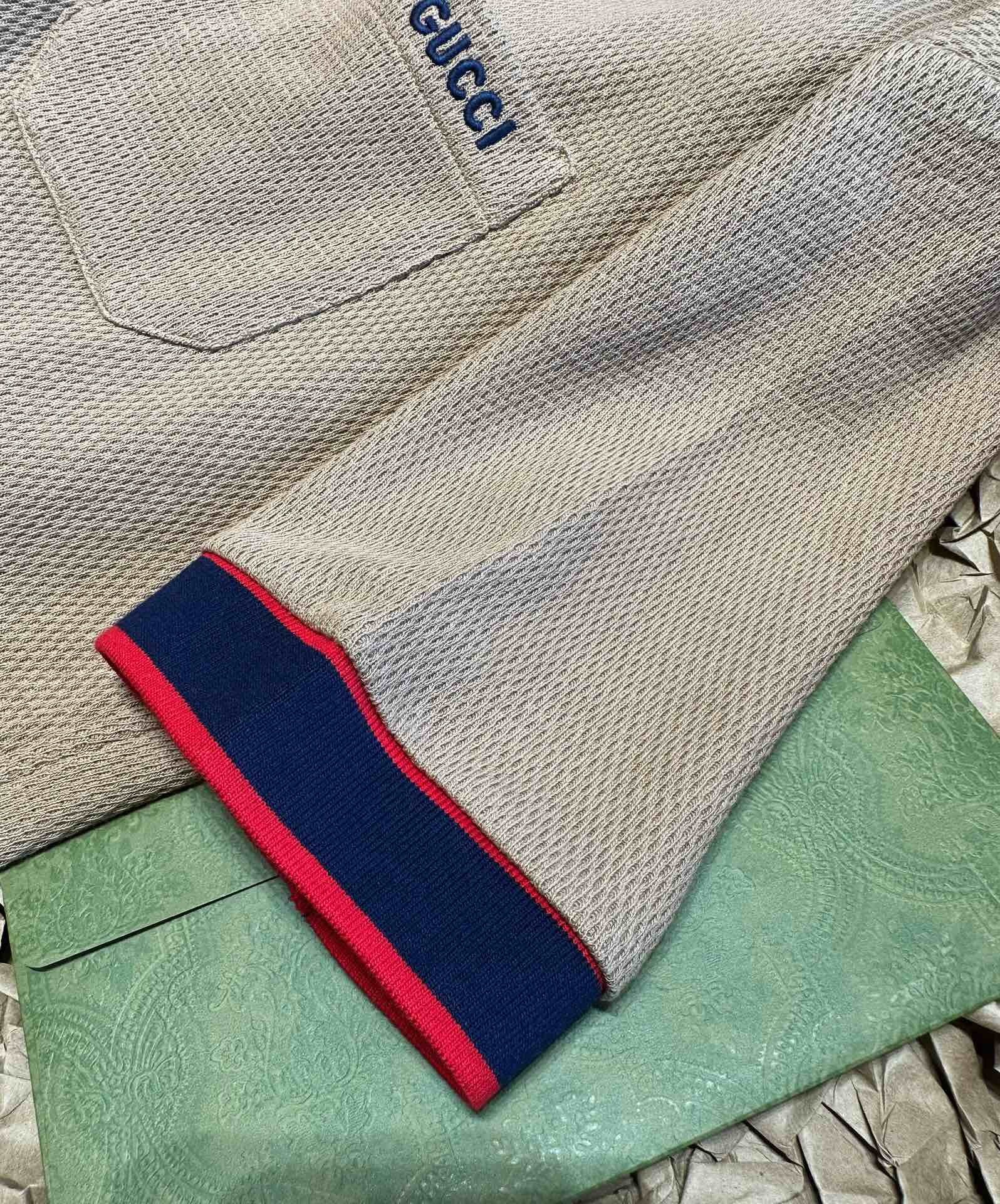 P339 G大螺纹衣襟织带POLO衫 · image 7