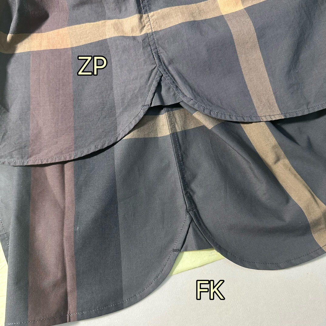 P389 BR渐变格子衬衫咖色 · image 18