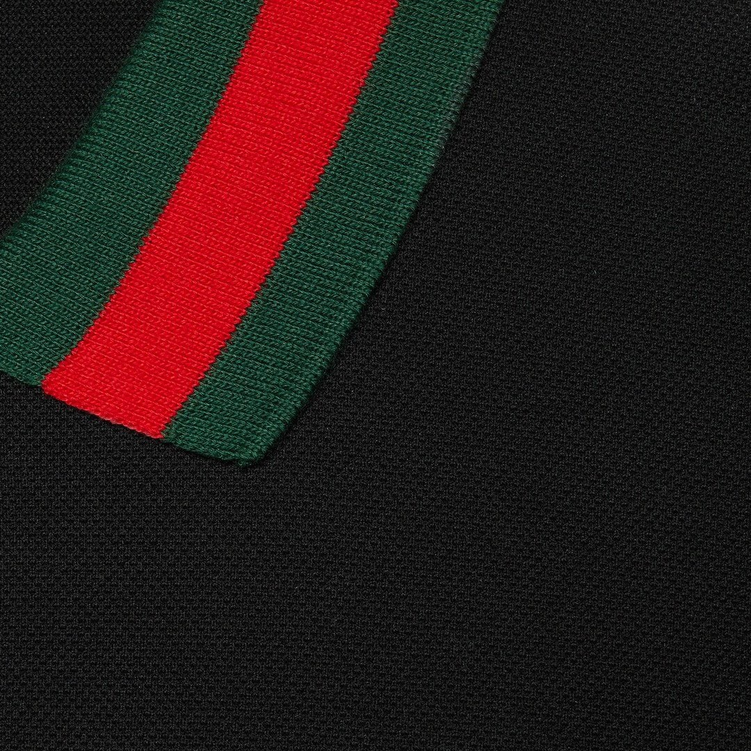 P289 织带衣领Polo黑色 · image 12