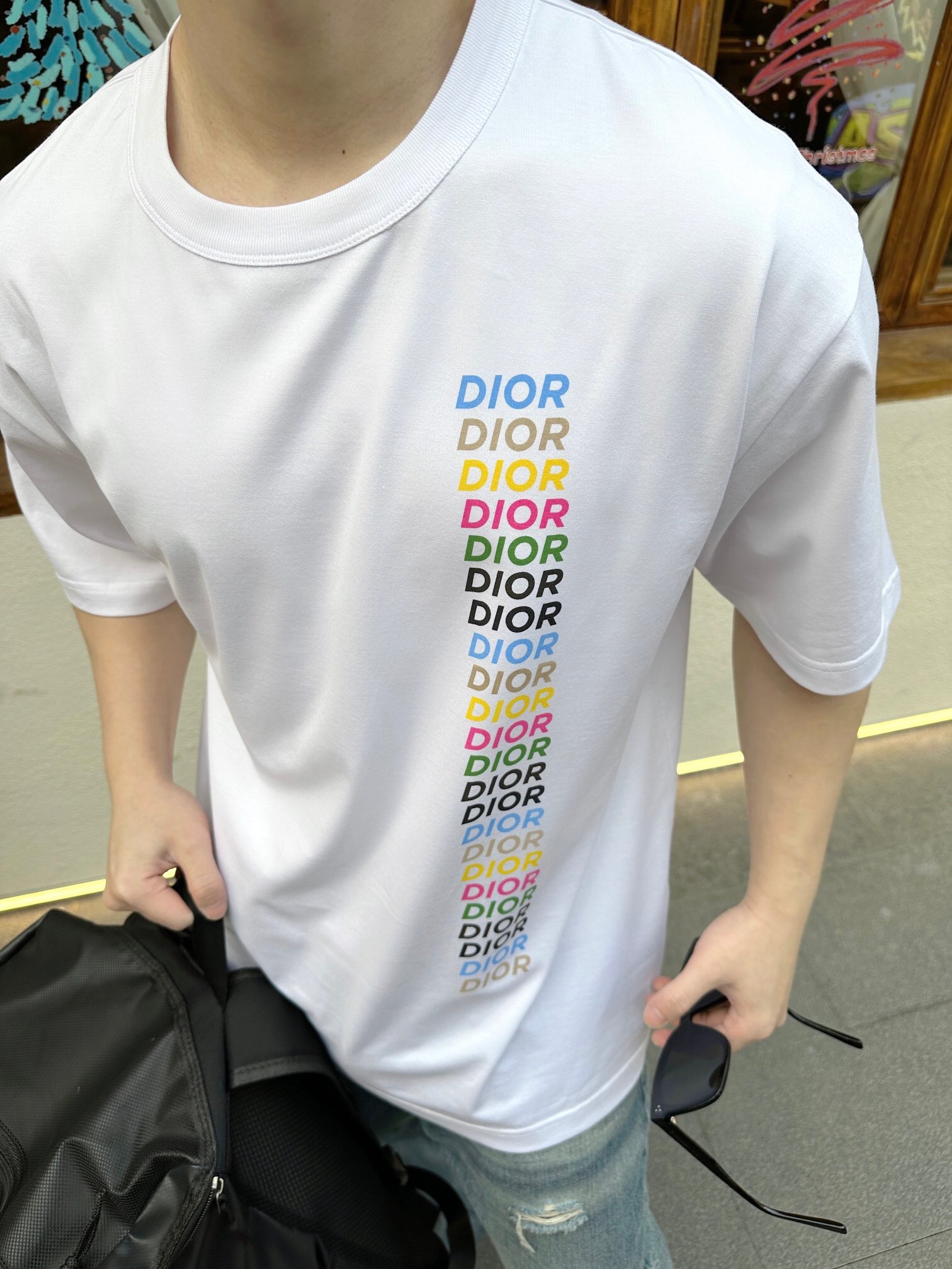 P219 D彩色logo短袖 白色 · image 14
