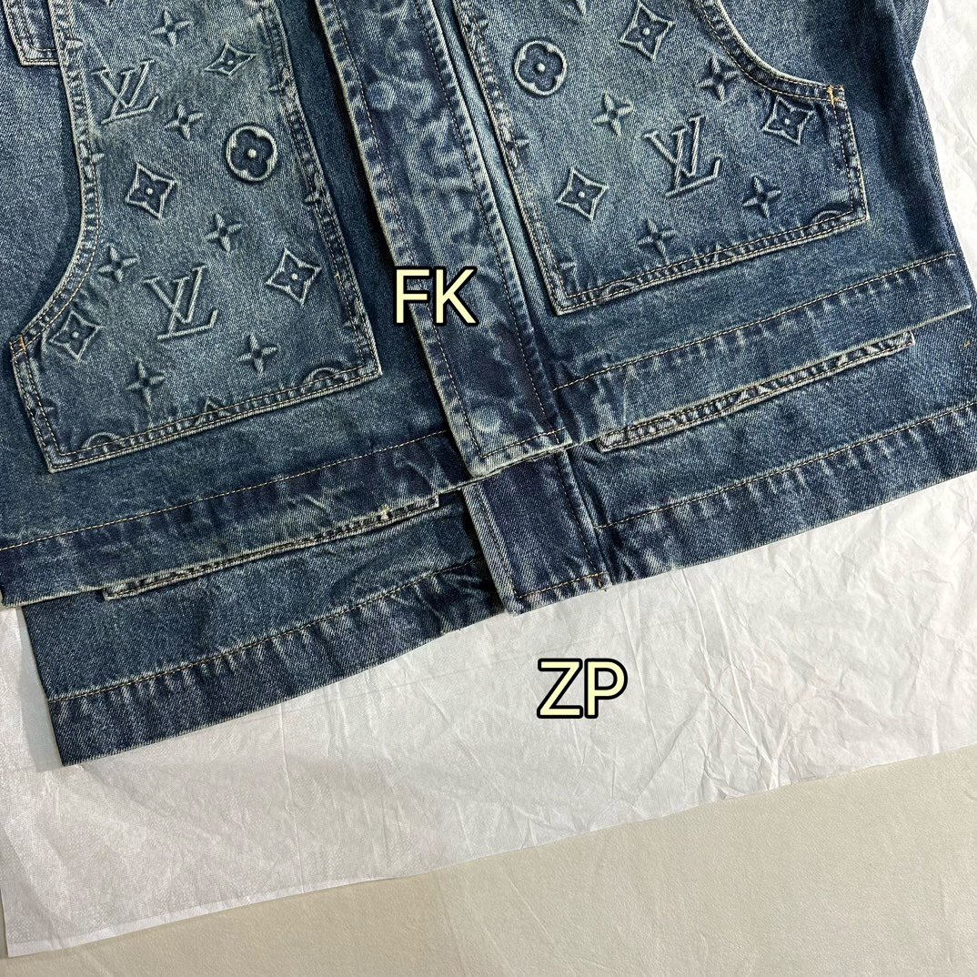 P899 提花压纹拼接牛仔夹克 · image 13
