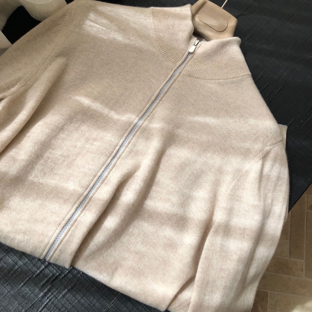 P1199 针织羊绒拉链开衫 · image 8