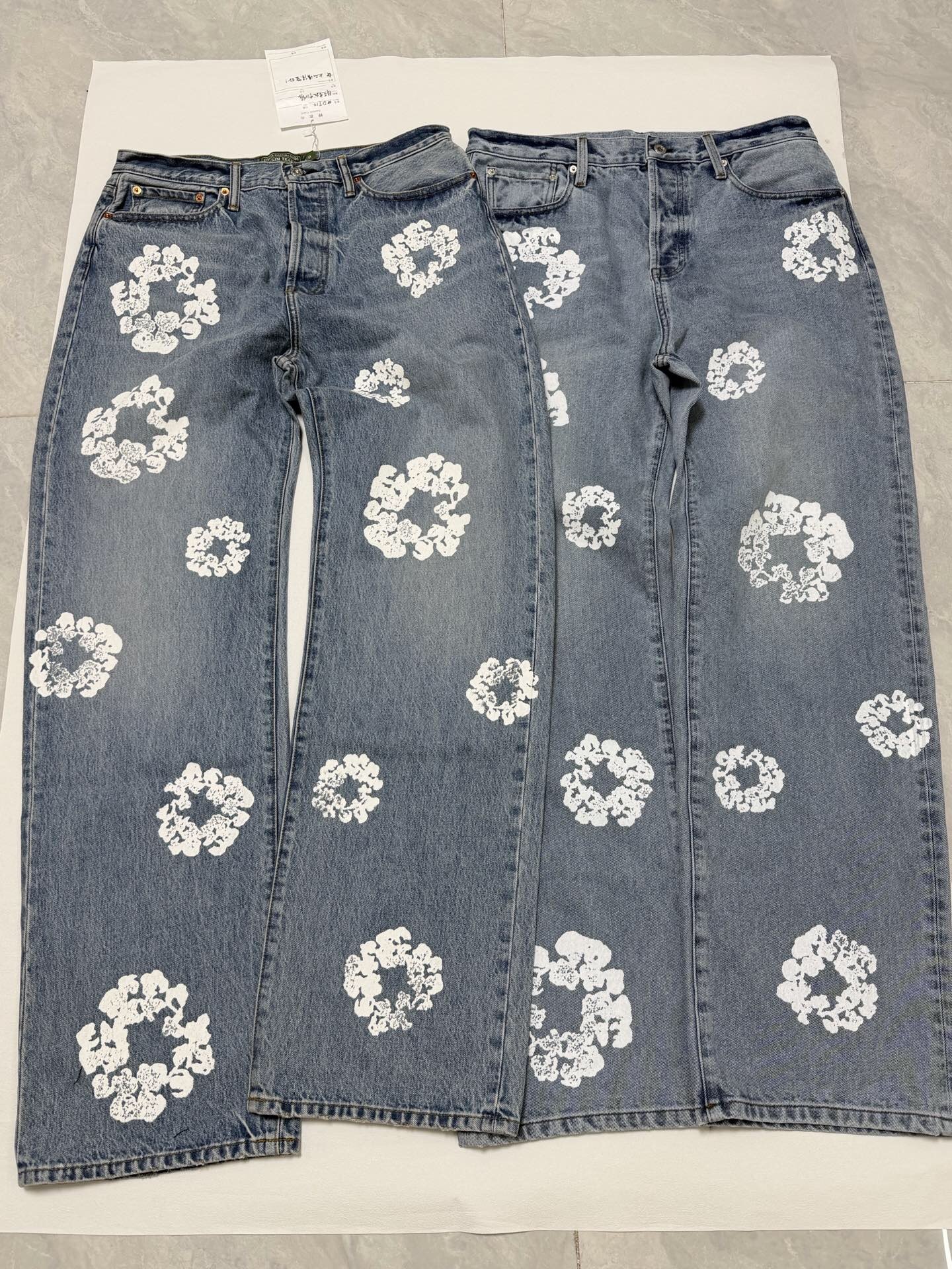 P339 丹宁棉花牛仔裤蓝色 · image 18