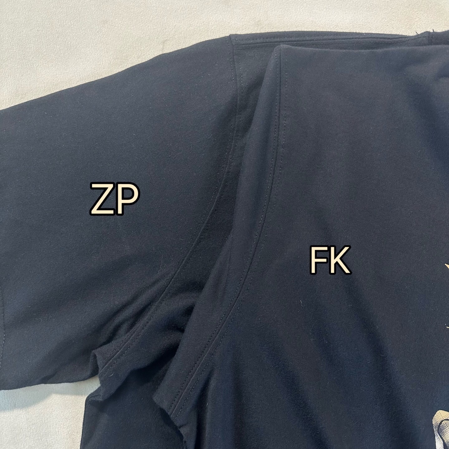 P229 格纹马术印花T恤 黑色 · image 11