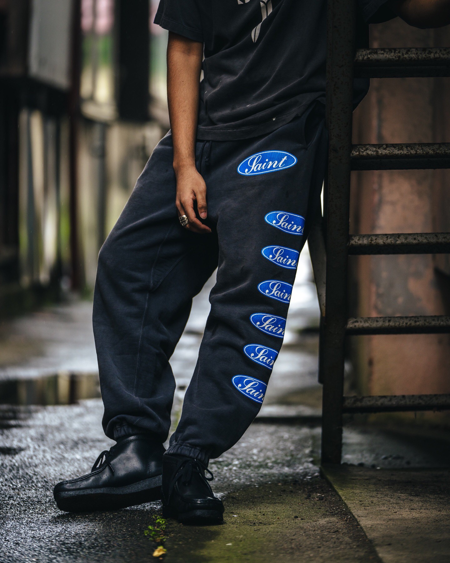 P309 Blue Saint printed pants · image 17