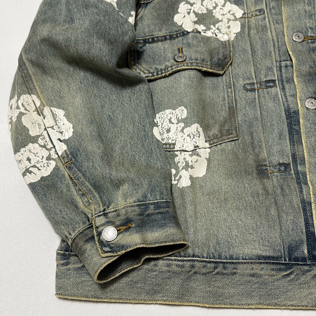 P379 Make old cotton denim jackets · image 8