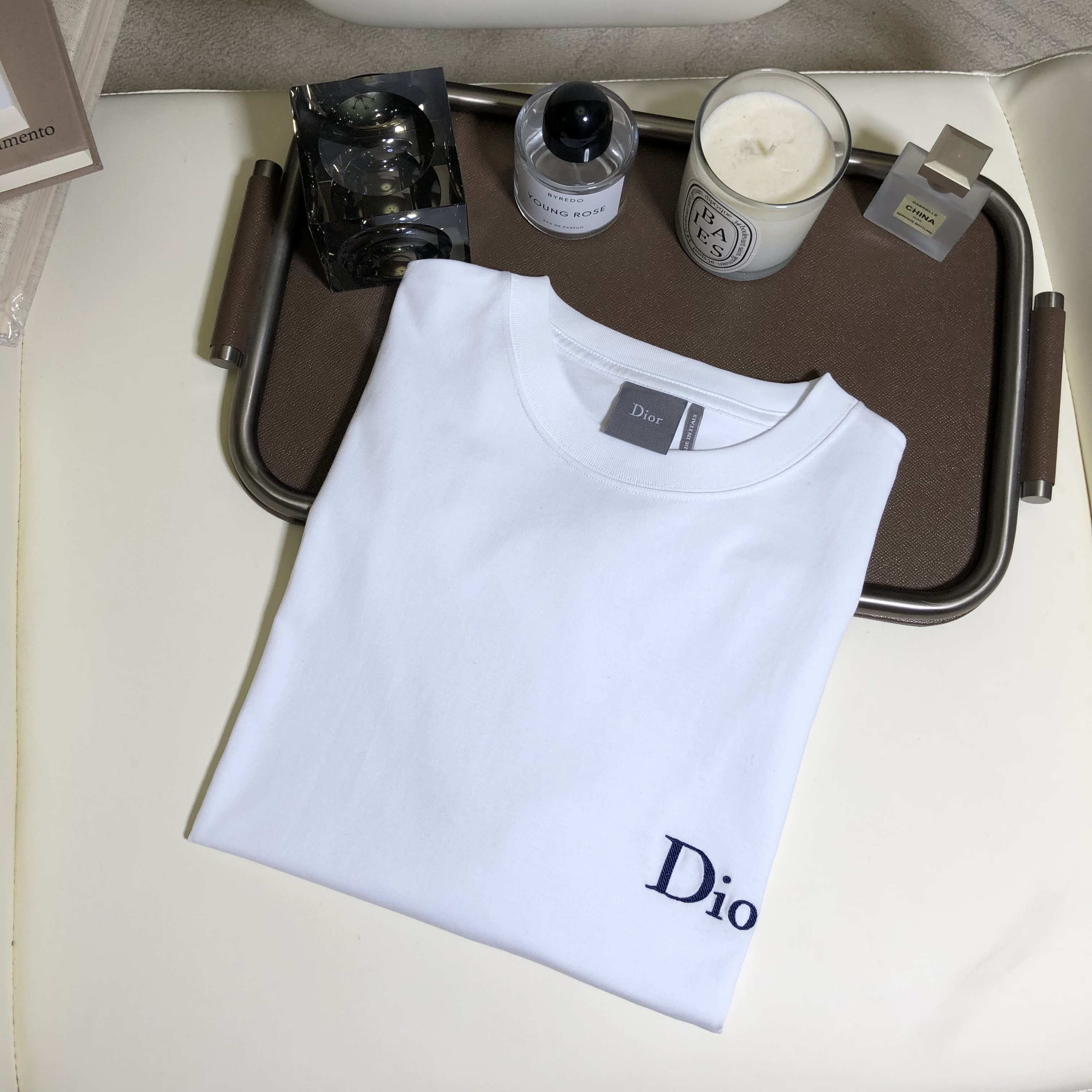 P229 Blue embroidered T-shirt · image 12