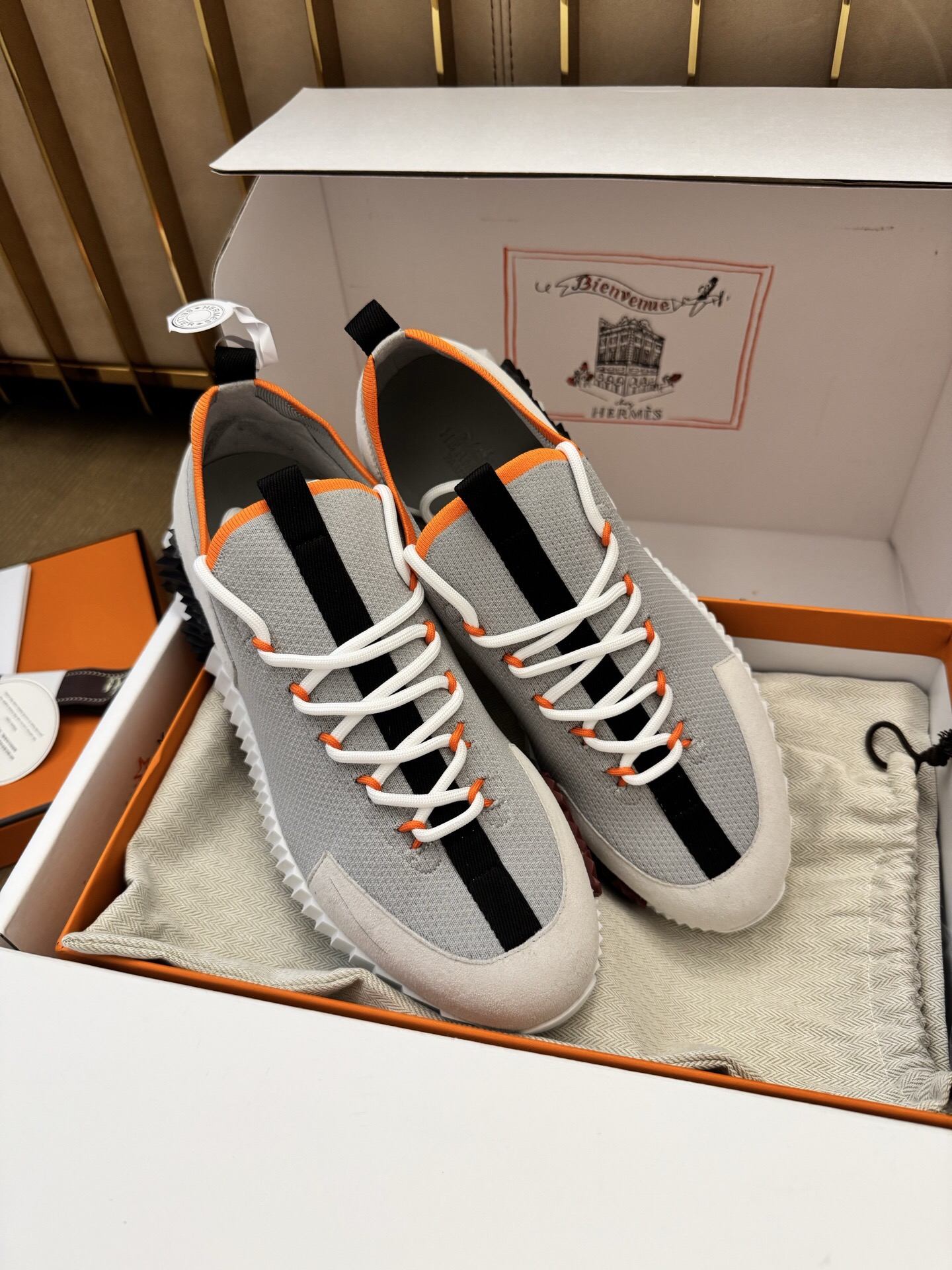 P559 LIFT sports shoes（Orange Grey） · image 6