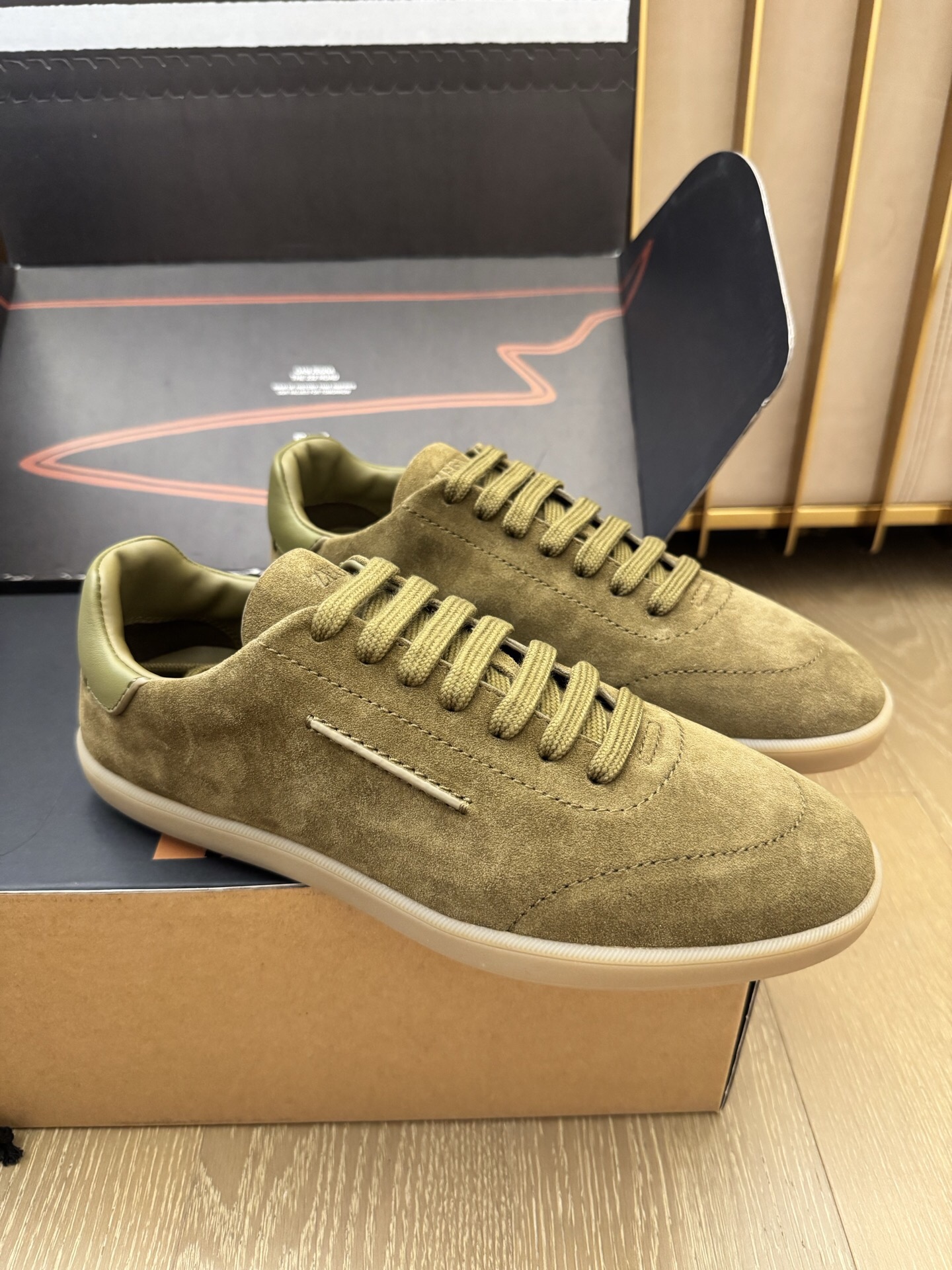 P679 Highway 232 sports shoe（Olive green） · image 5