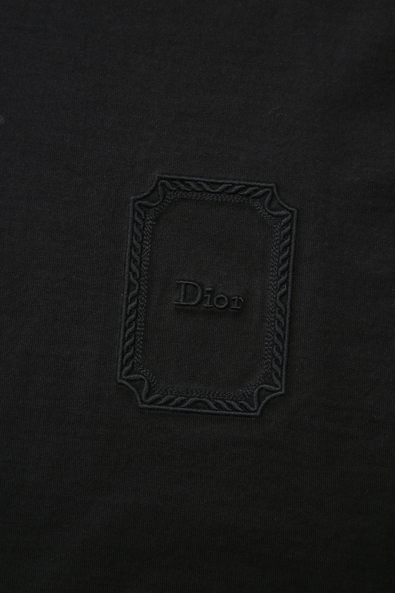 P219 Square Embroidered T-shirt Black · image 17