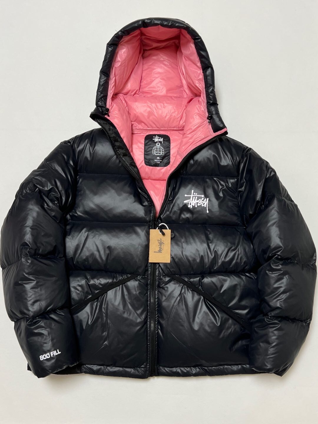 P879  Stussy down jacket · image 12