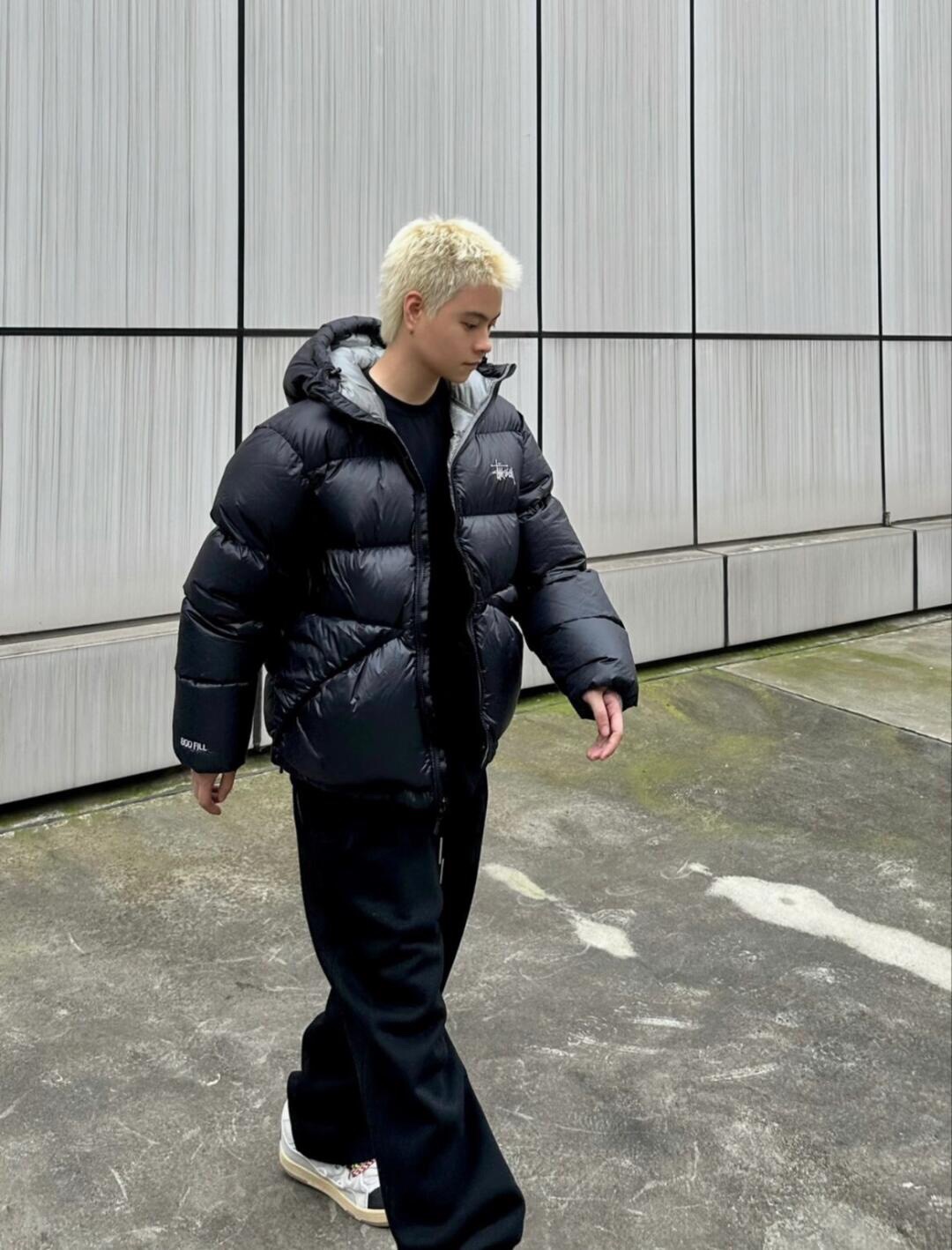 P879  Stussy down jacket · image 27