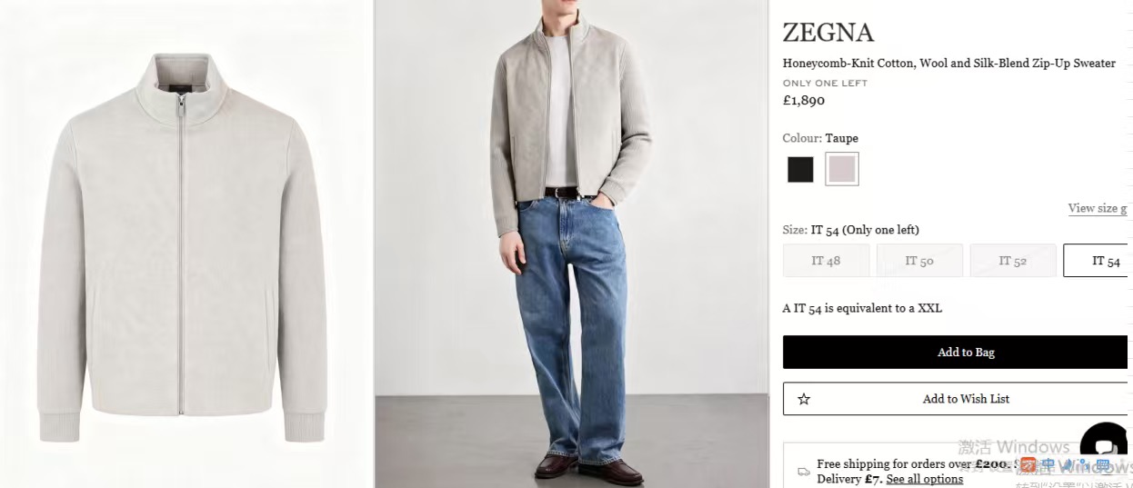 P699  ZEGNA Zipper Jacket · image 10