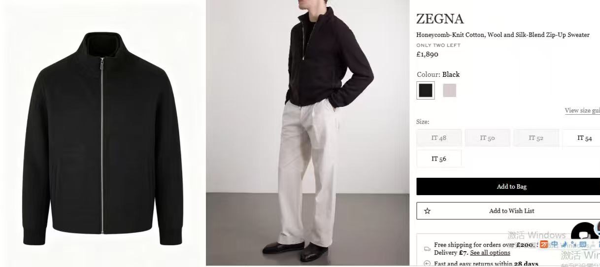 P699  ZEGNA Zipper Jacket · image 11