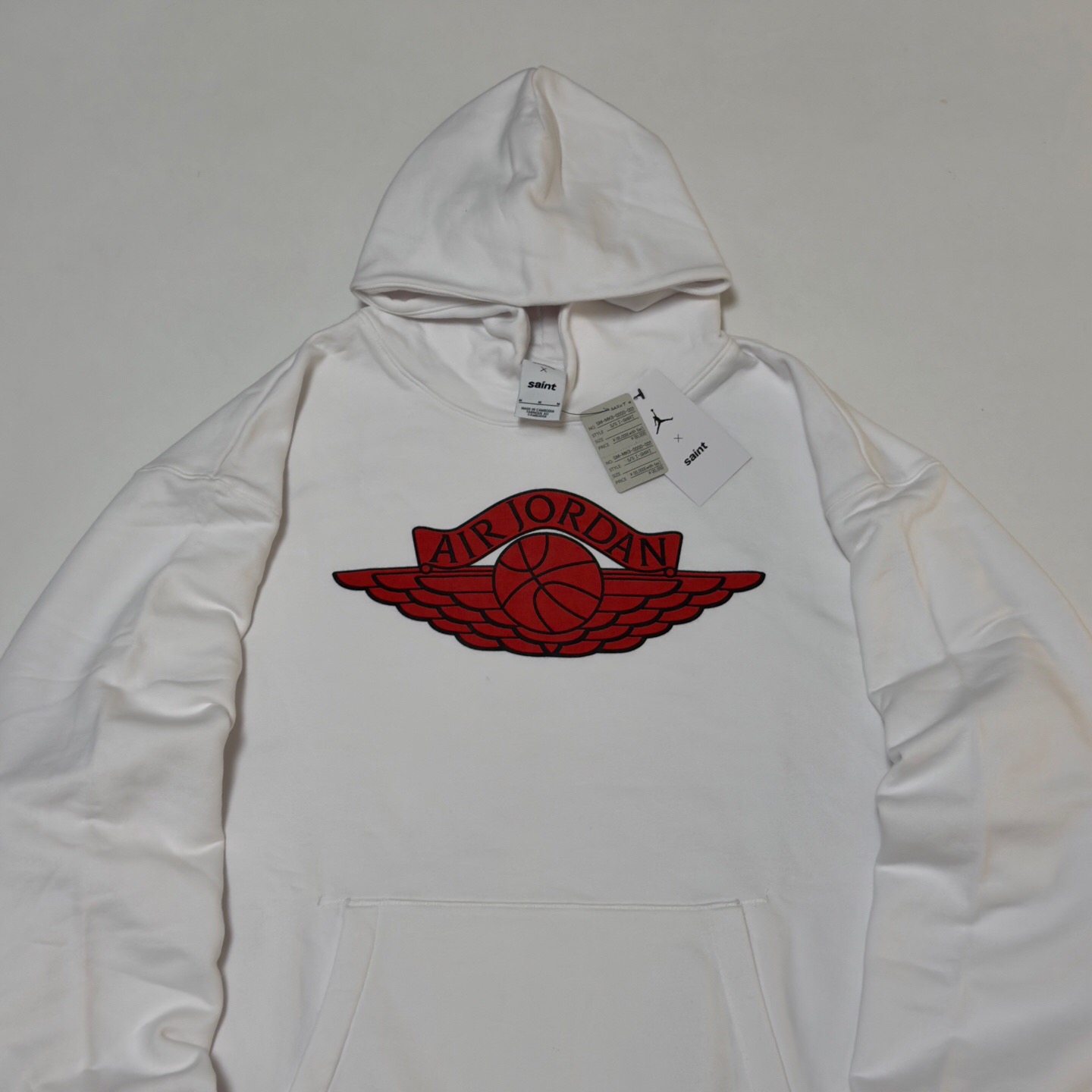 P259 AJ x SA SM Hoodie (white) · image 6